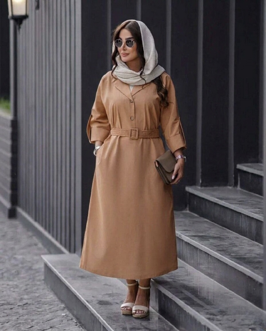 FOR YOU MODA - 1198-54O-4 فستان - جوزي 