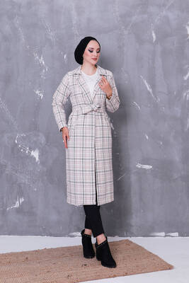 UMS - 12580-1T-5 كوت كاروهات ابيض