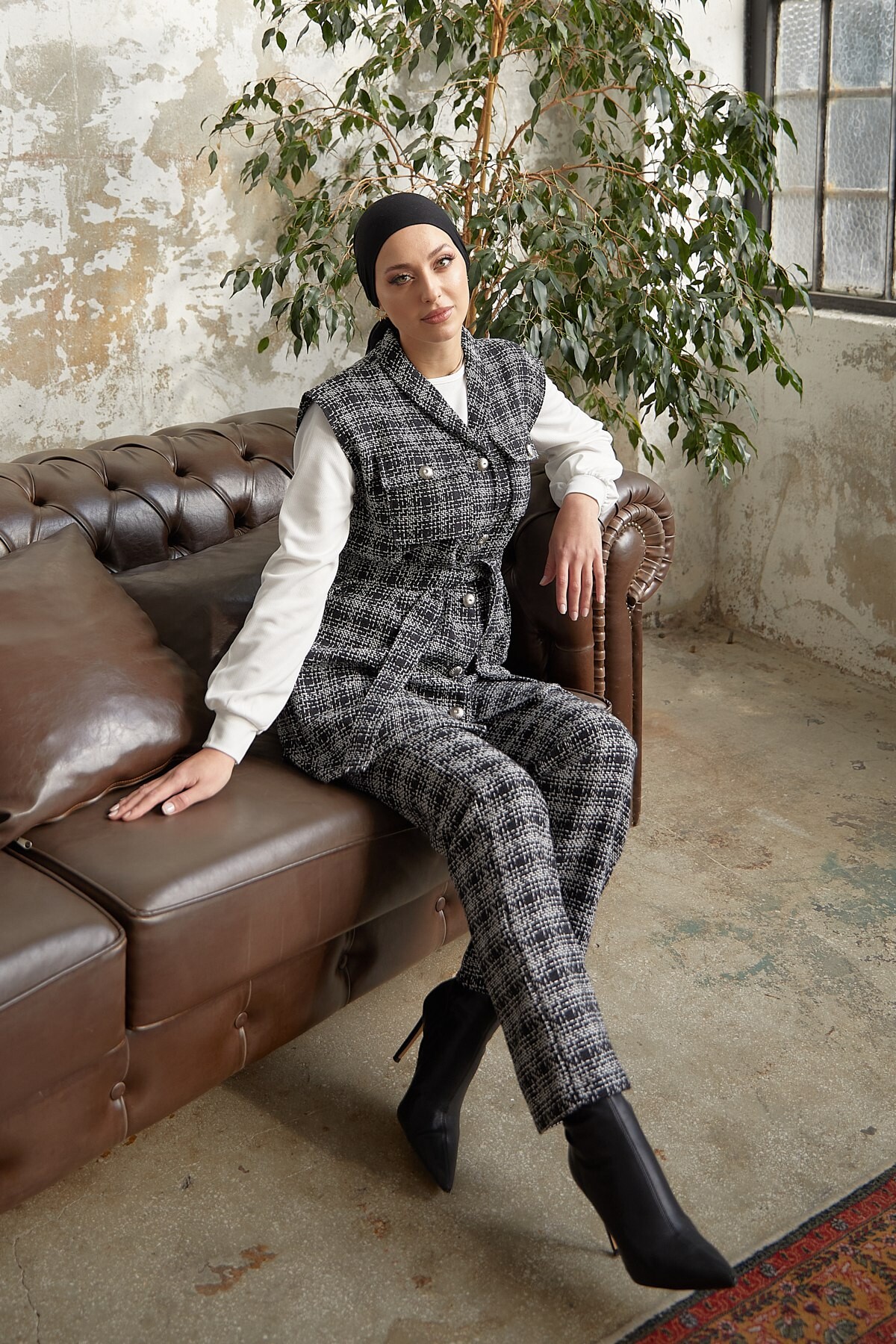 FOR YOU MODA - 12873-33Y-1 طقم ثلاث قطع اسود (1)