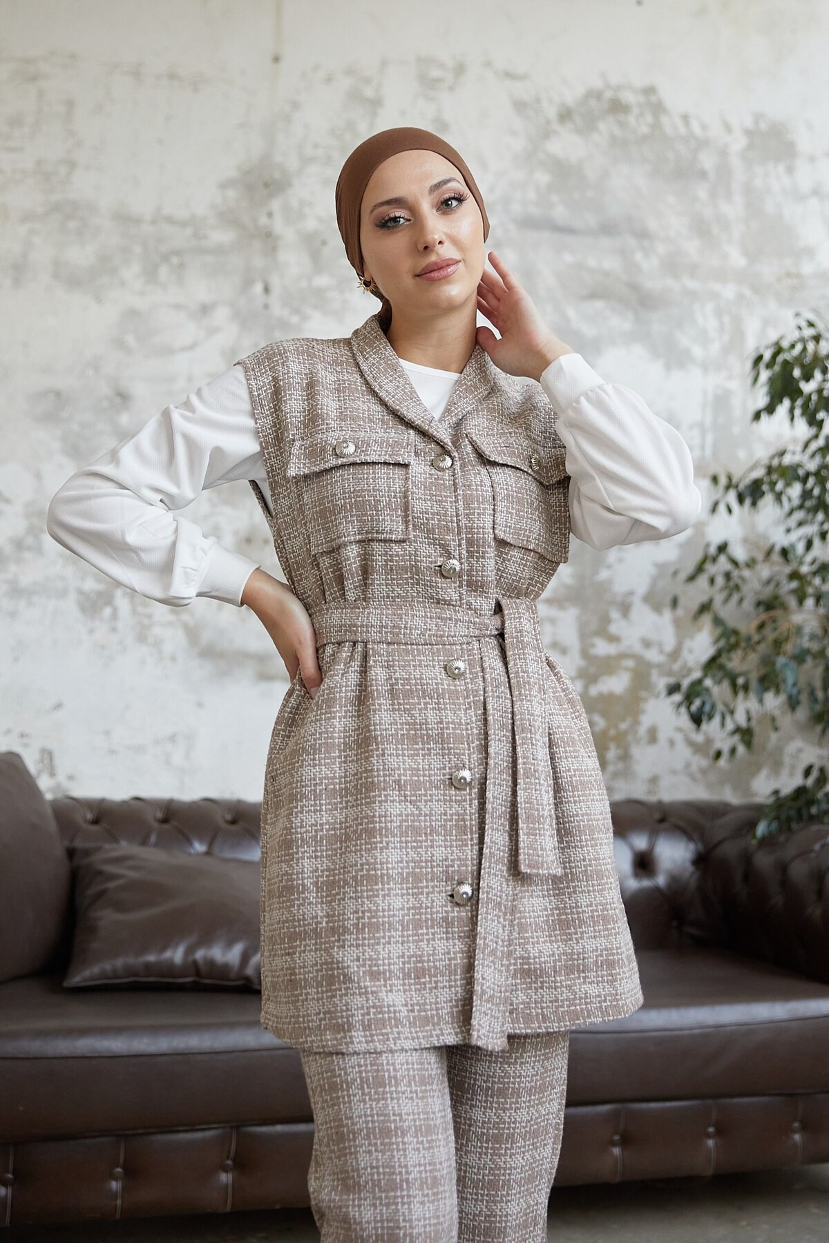 12873-33Y-3 طقم ثلاث قطع جوزي - Thumbnail