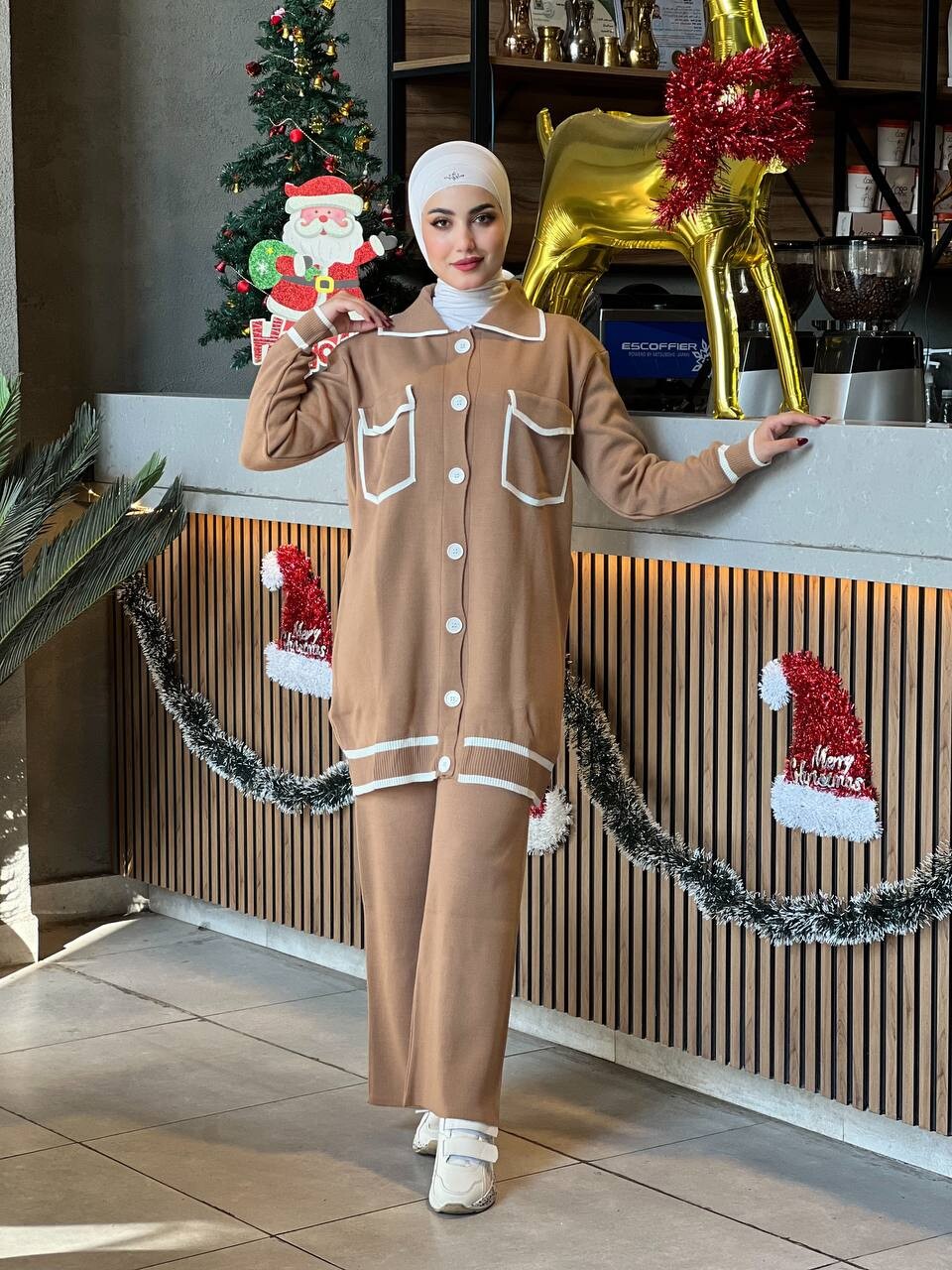 TC - 13200-26U-4 طقم قطعتين - بيج