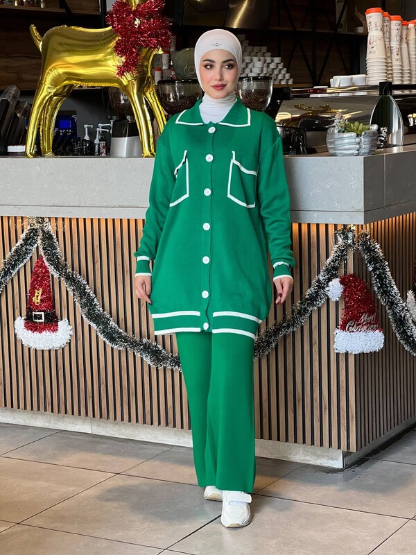 TC - 13200-26U-5 طقم قطعتين - اخضر