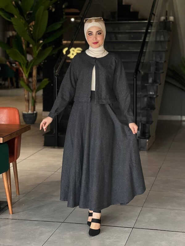 BENG - 1555-71E-6 طقم قطعتين - رصاصي طوخ (1)