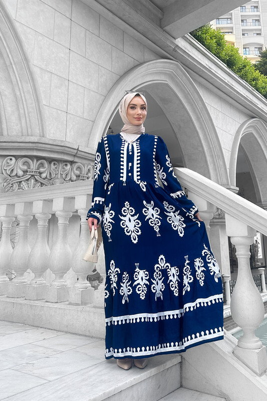 UMS - 1991-18M-4 نيلي وابيض (1)