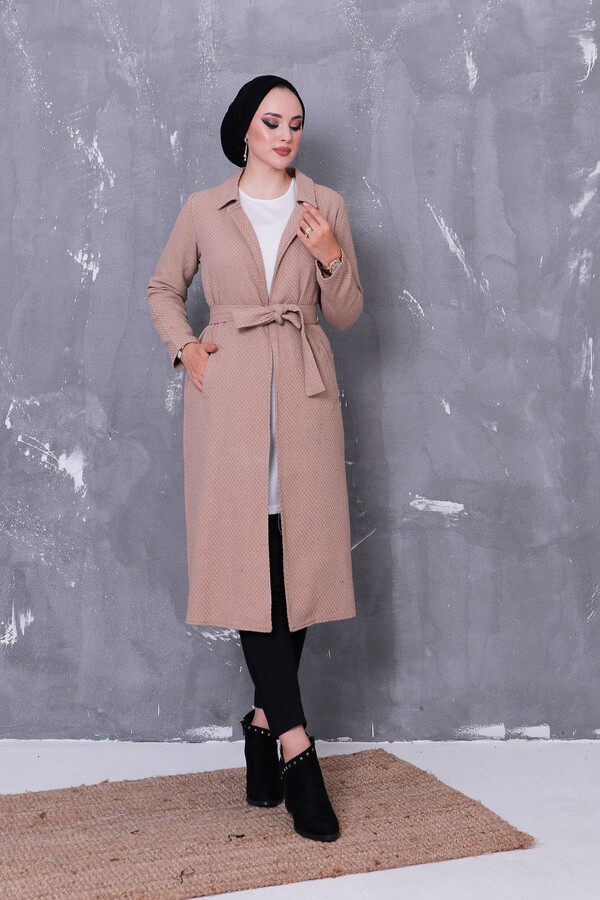 UMS - 2006-3-77S كوت بيج مع حزام