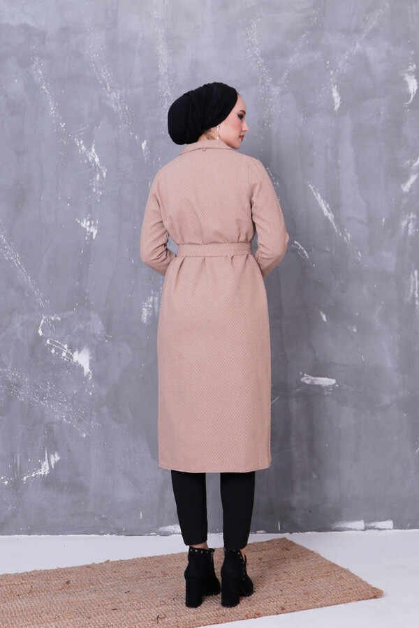 2006-3-77S كوت بيج مع حزام - Thumbnail