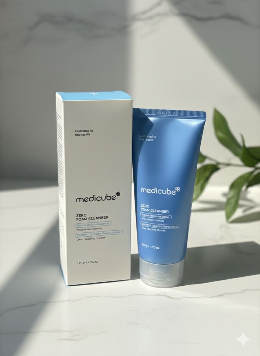 FOR YOU MODA - 2020-A1غسول ميدكيوب - سمائي للبشرة الدهنيه والمختلطة