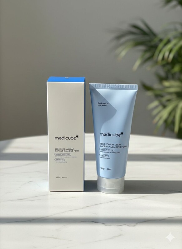 FOR YOU MODA - 2020-A1 غسول ومقشر- ميدكيوب الازرق