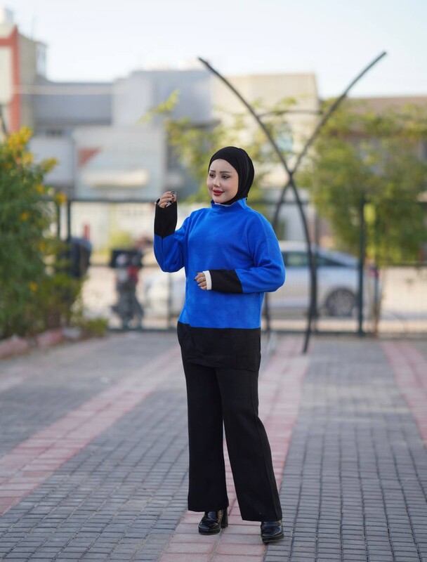 BENG - 23001-26Y-3 طقم لونين - ازرق اسود