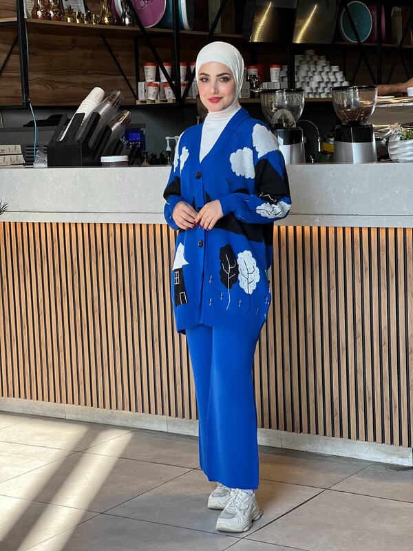 BENG - 23008-PX5-5 طقم قطعتين - ازرق (1)