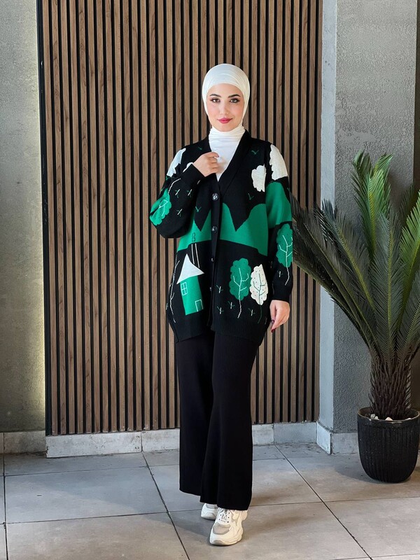 BENG - 23008-PX5-1 طقم قطعتين - اسود