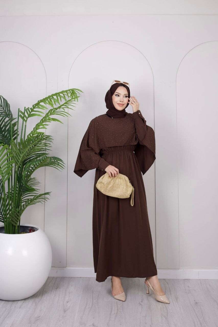 FOR YOU MODA - 3350-38N-3 فستان -جوزي