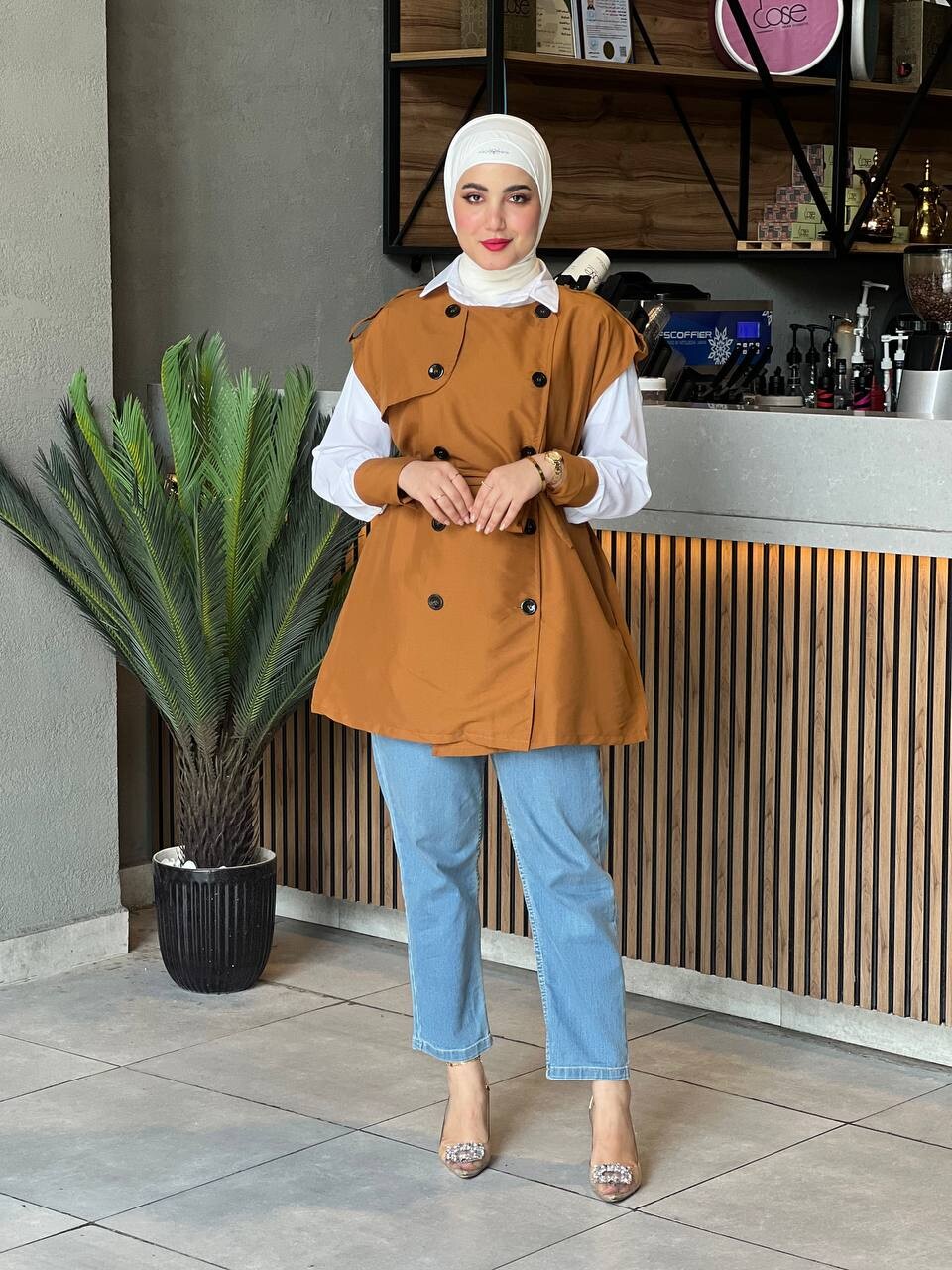 FOR YOU MODA - 4402-40J-3 قميص مع يلك - جوزي (1)