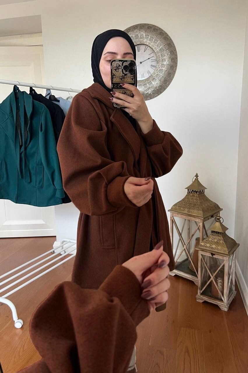 FOR YOU MODA - 4405-AR13-6 كوت قصير - جوزي طوخ (1)