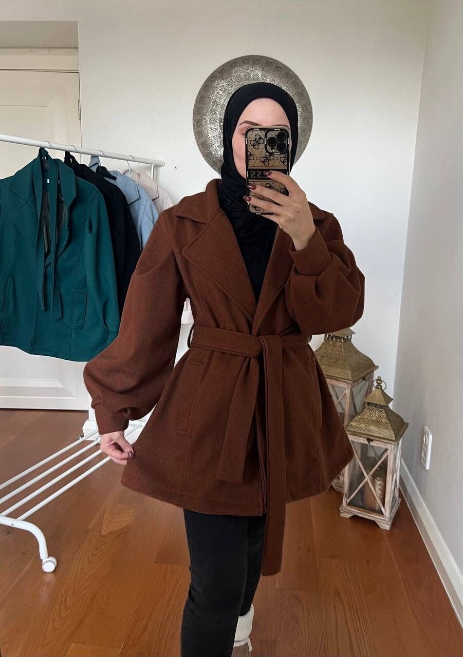 FOR YOU MODA - 4405-AR13-6 كوت قصير - جوزي طوخ