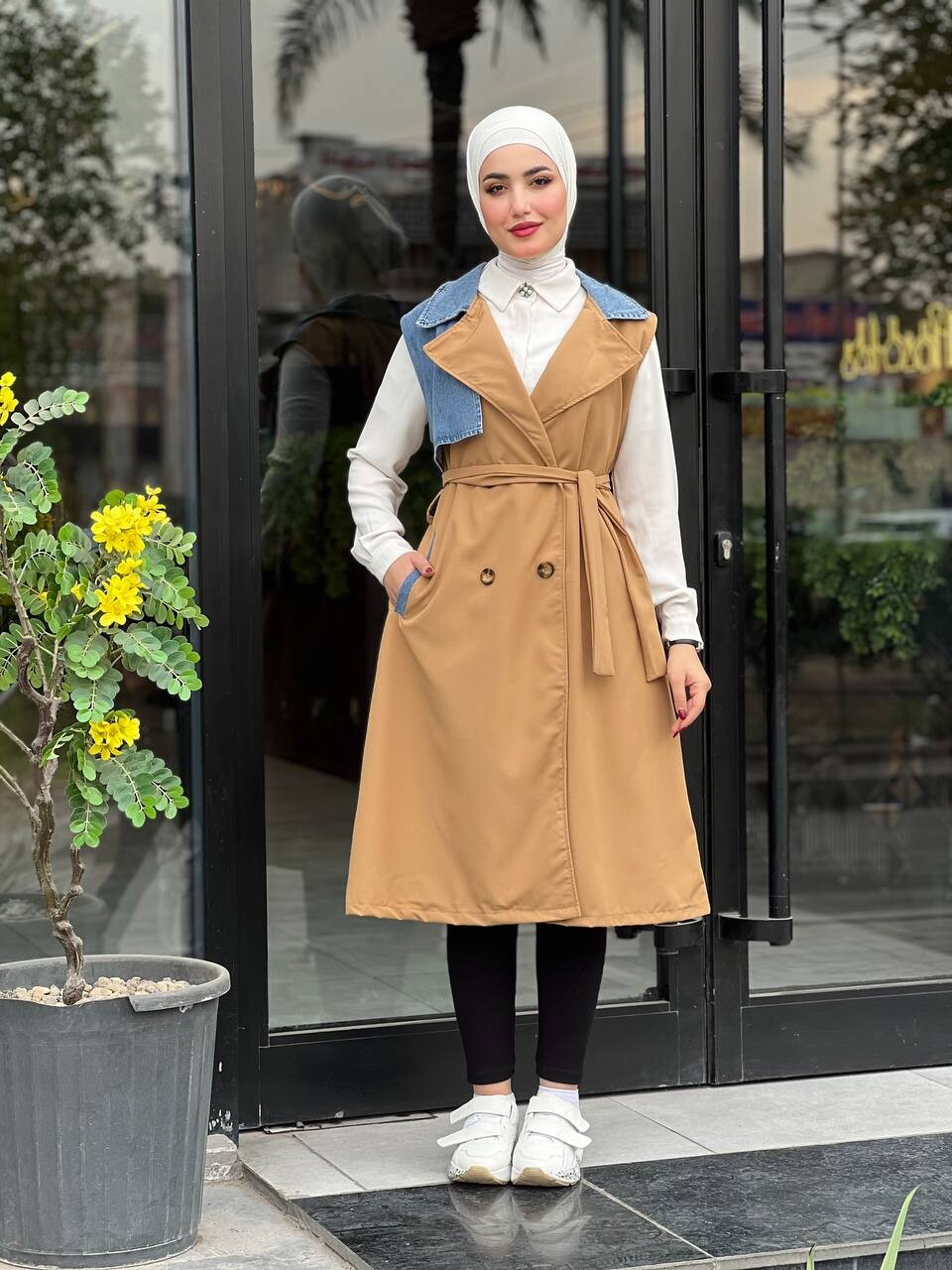 FOR YOU MODA - 44119-93X-2-ترانش كوت يلك جوزي فاتح (1)