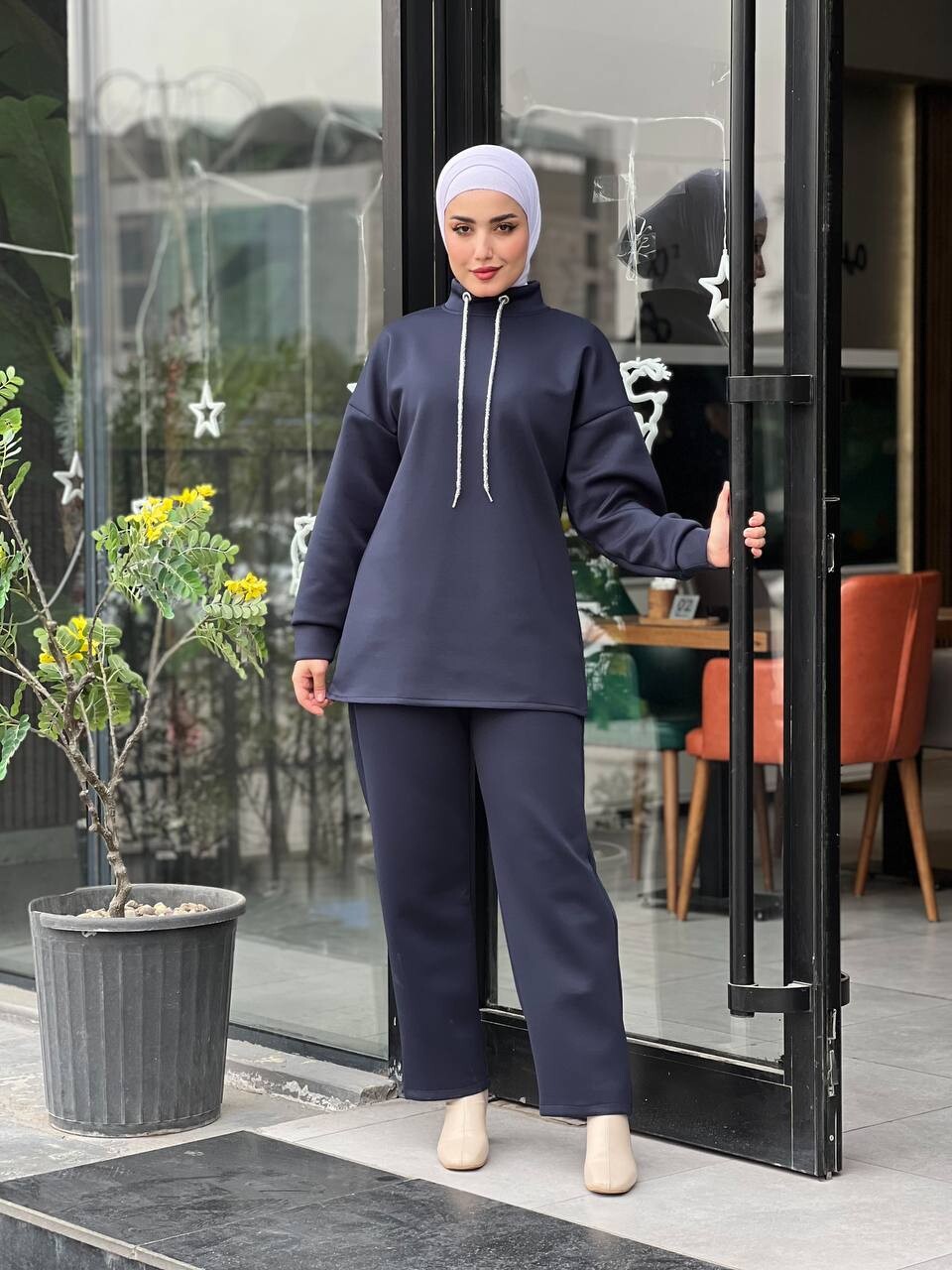 44130-41P-5 طقم قطعتين- نيلي - Thumbnail