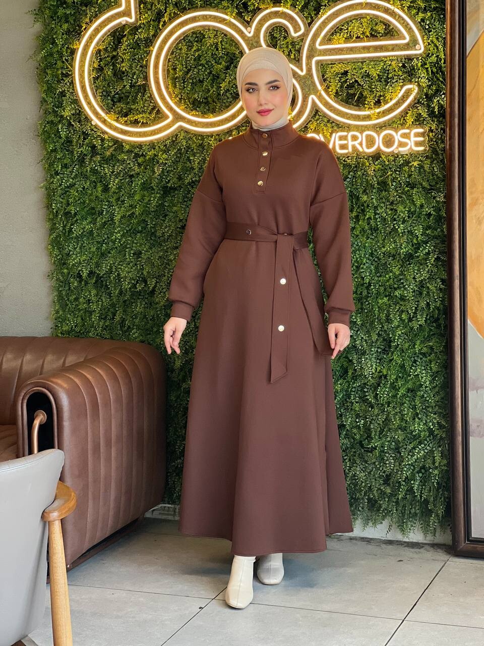44134-89Y-3 فستان - جوزي - Thumbnail