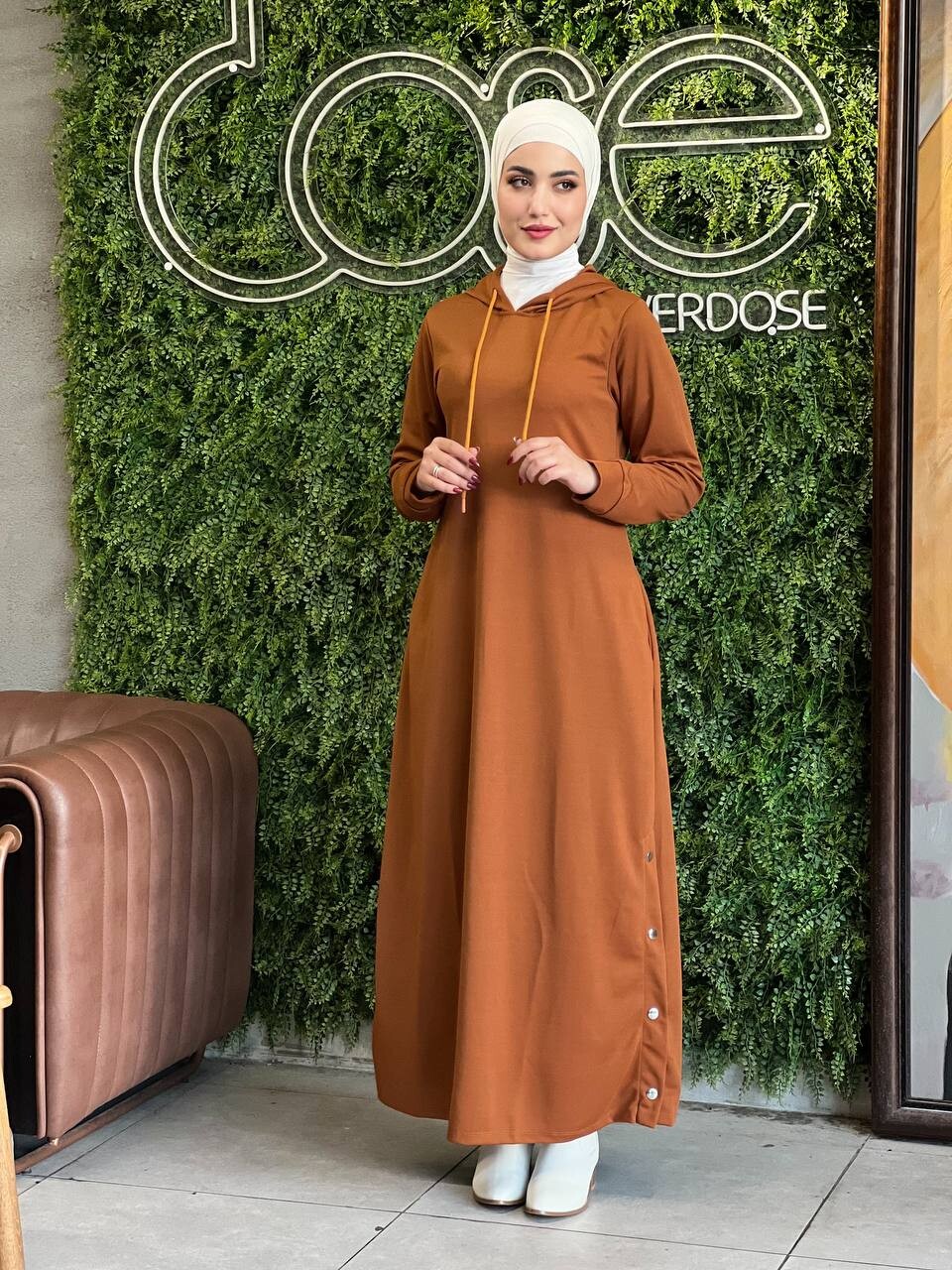 4418-17PX-4 فستان - جوزي - Thumbnail