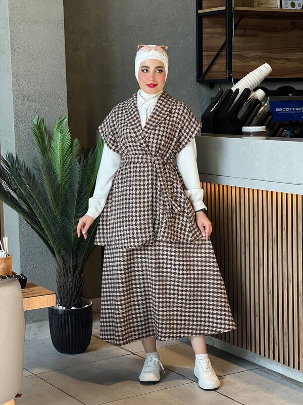 FOR YOU MODA - 4419-41H-2 طقم قطعتين - جوزي