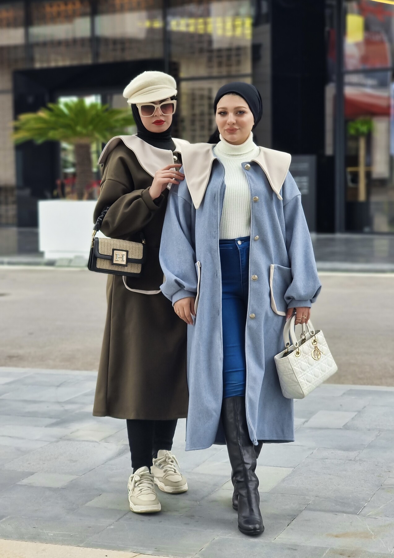 4423-33R-2 كوت لونين - خاكي بيج - Thumbnail