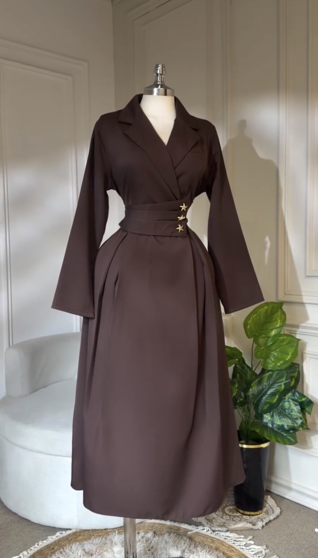 FOR YOU MODA - 44320-90B-2 فستان -جوزي