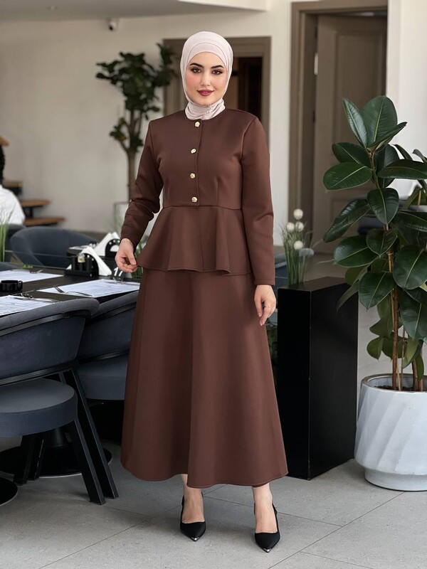 FOR YOU MODA - 4521-22B-4 سوت قطعتين - جوزي 