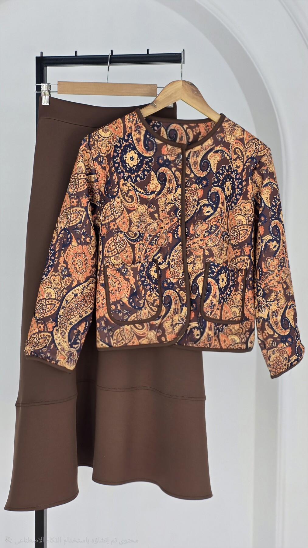 FOR YOU MODA - 4562-25J-2 طفم فطعتين - جوزي 