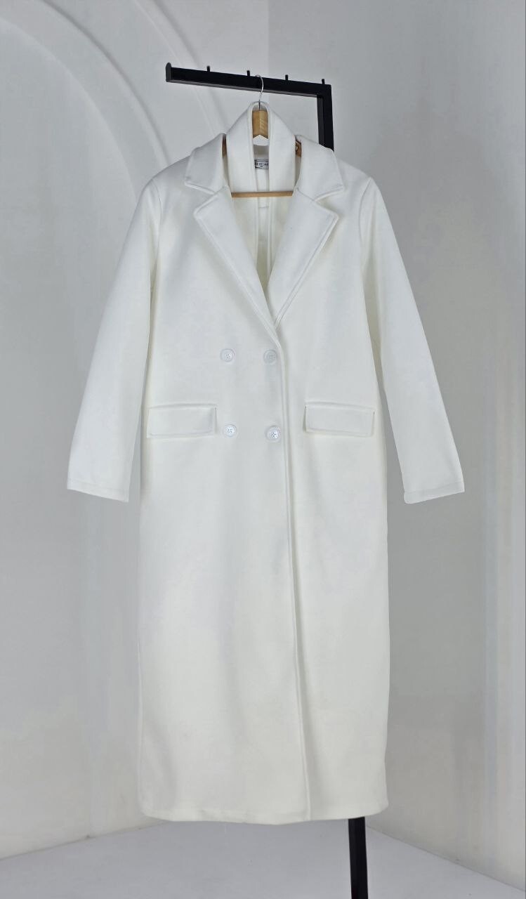 FOR YOU MODA - 4565-13Q-2 كوت جوخ -ابيض 