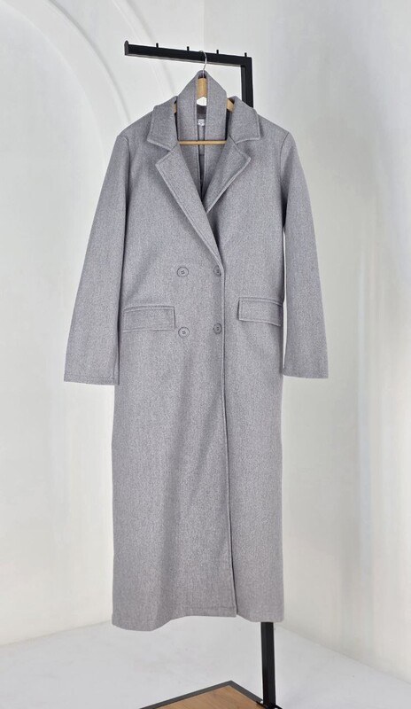 FOR YOU MODA - 4565-13Q-3 كوت جوخ- رصاصي 