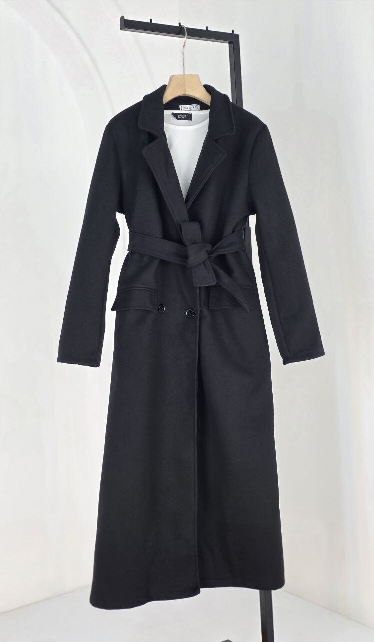 FOR YOU MODA - 4565-13Q-1كوت جوخ - اسود