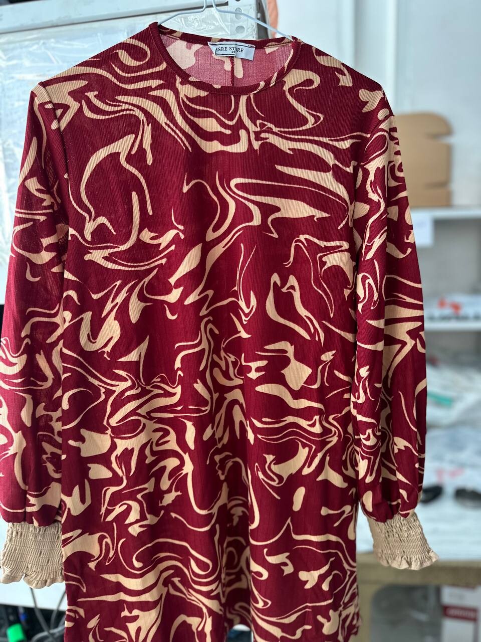 TC - 6360-90S-1 تونيك احمر 