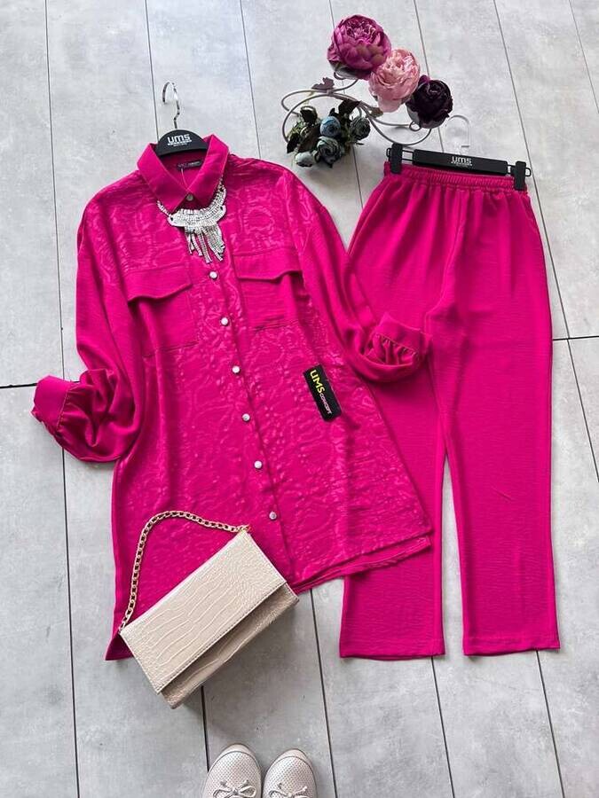 UMS - 7272-2B-4 طقم قطعتين - ماروني