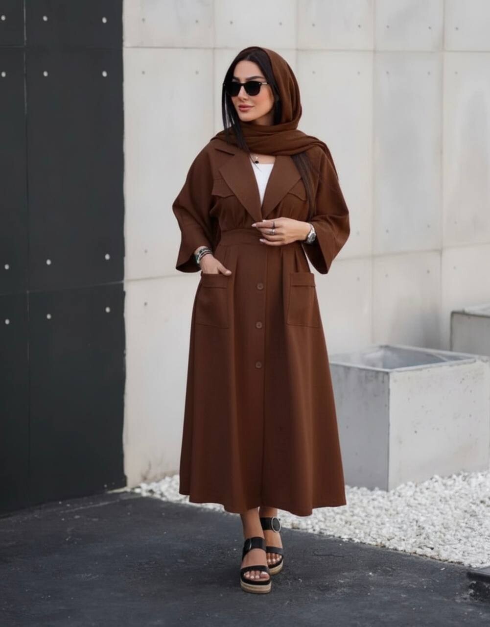 FOR YOU MODA - 7657-33F-5 فستان -جوزي