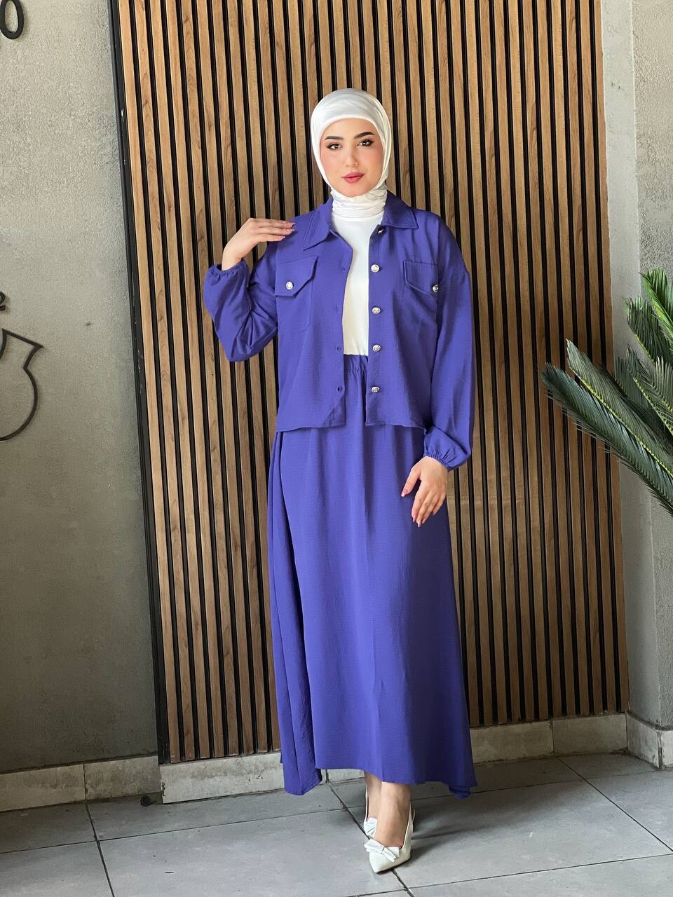 8111-81F-2 طقم 3 قطع - بنفسجي - Thumbnail