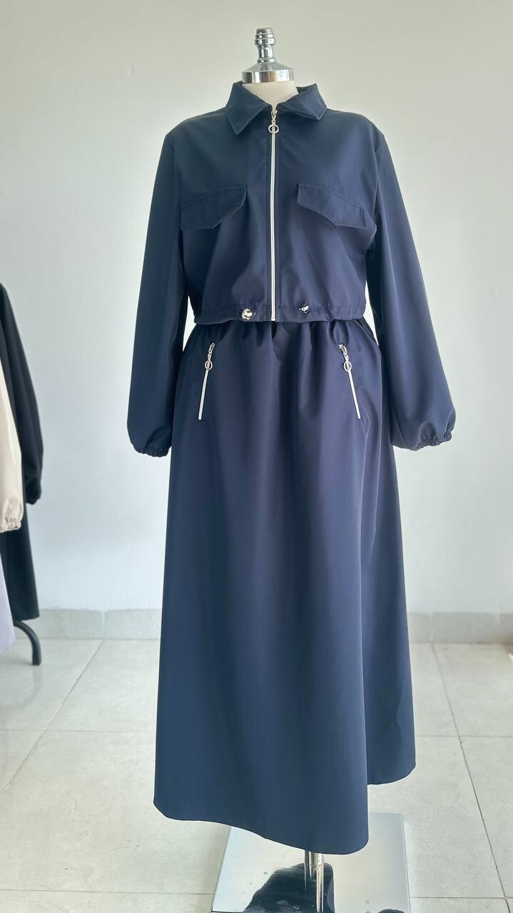 FOR YOU MODA - 9033-5J- سوت قطعتين نيلي 6