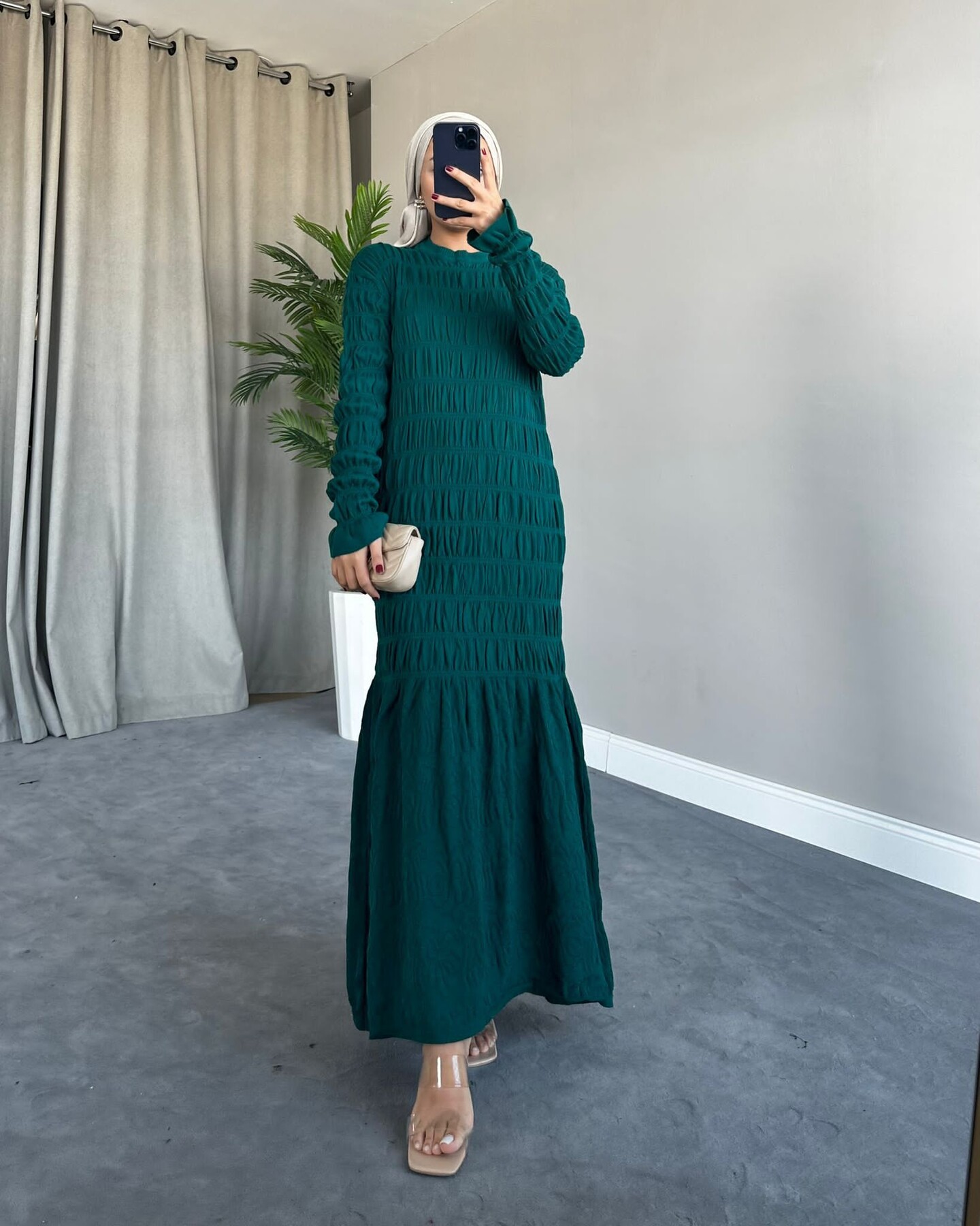 FOR YOU MODA - 9222-33W-4 فستان - اخضر FOR YOU MODA - 9222-33W-4 فستان - اخضر