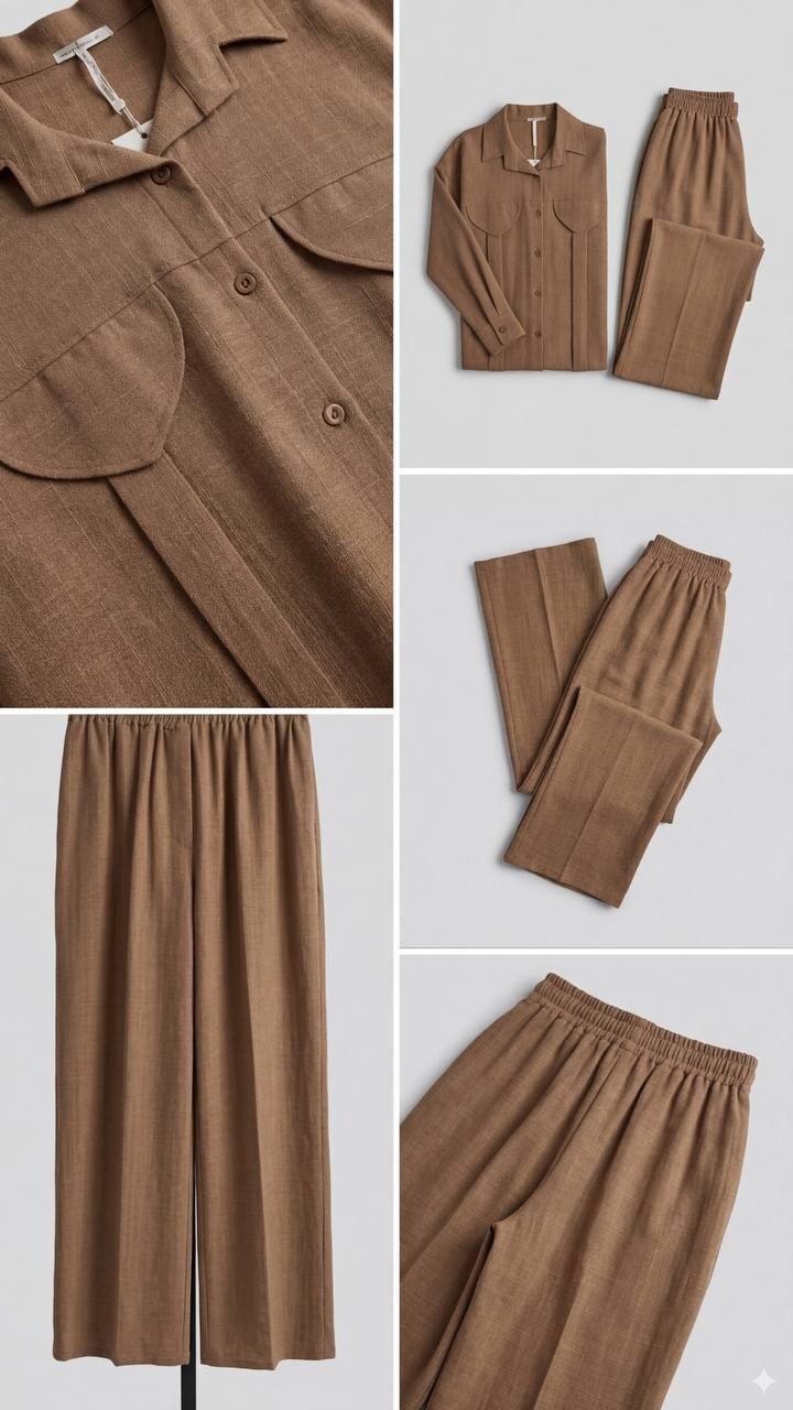 FOR YOU MODA - 9520-9J-4 سوت بنطرون جوزي