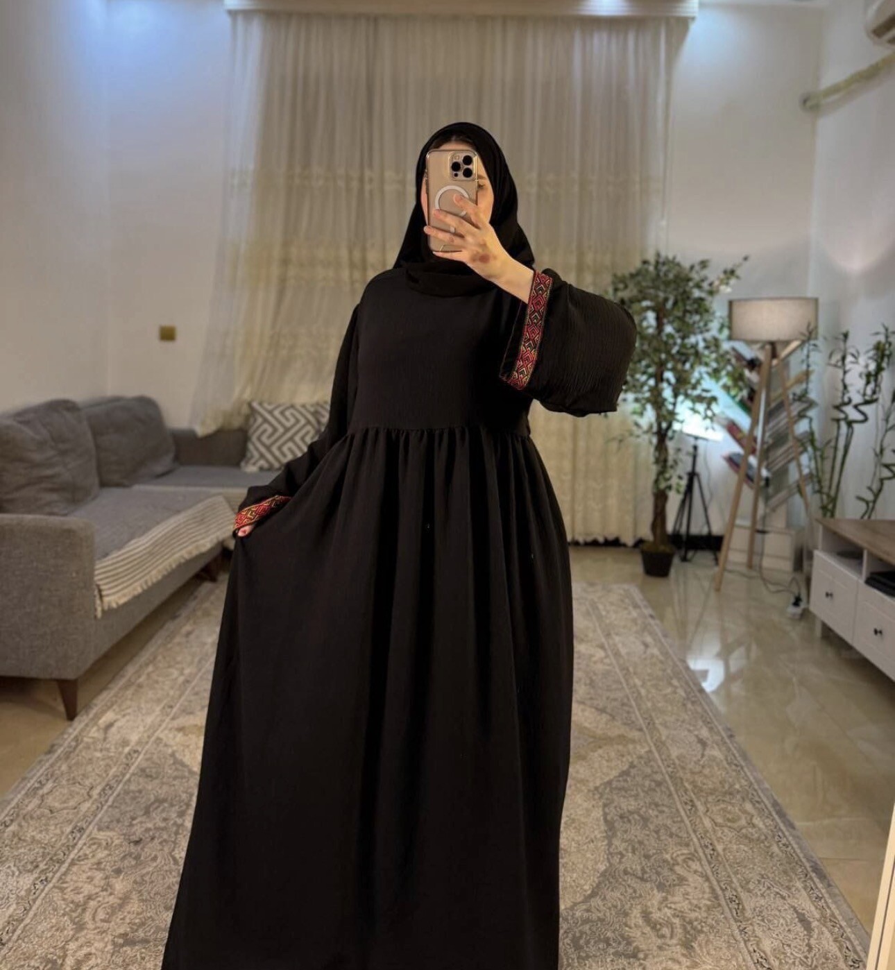 9876-37F-فستان -اسود 1 - Thumbnail
